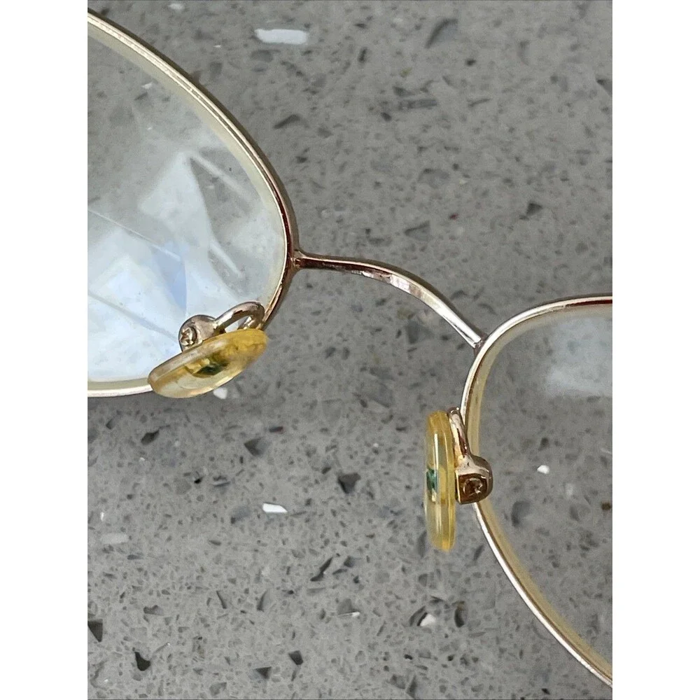 Lawrence Eyewear Eyeglasses Frames ONLY IM596 Coral 51-17-130 Pink/Gold Italy